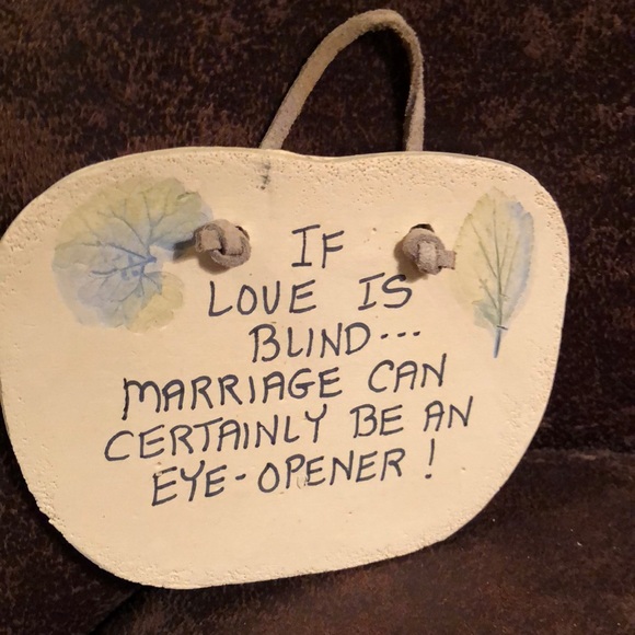 wisdom on a clay hanging pieces - Picture 2 of 3